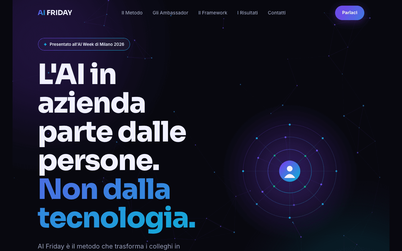 AI Friday — Il metodo AI per le aziende