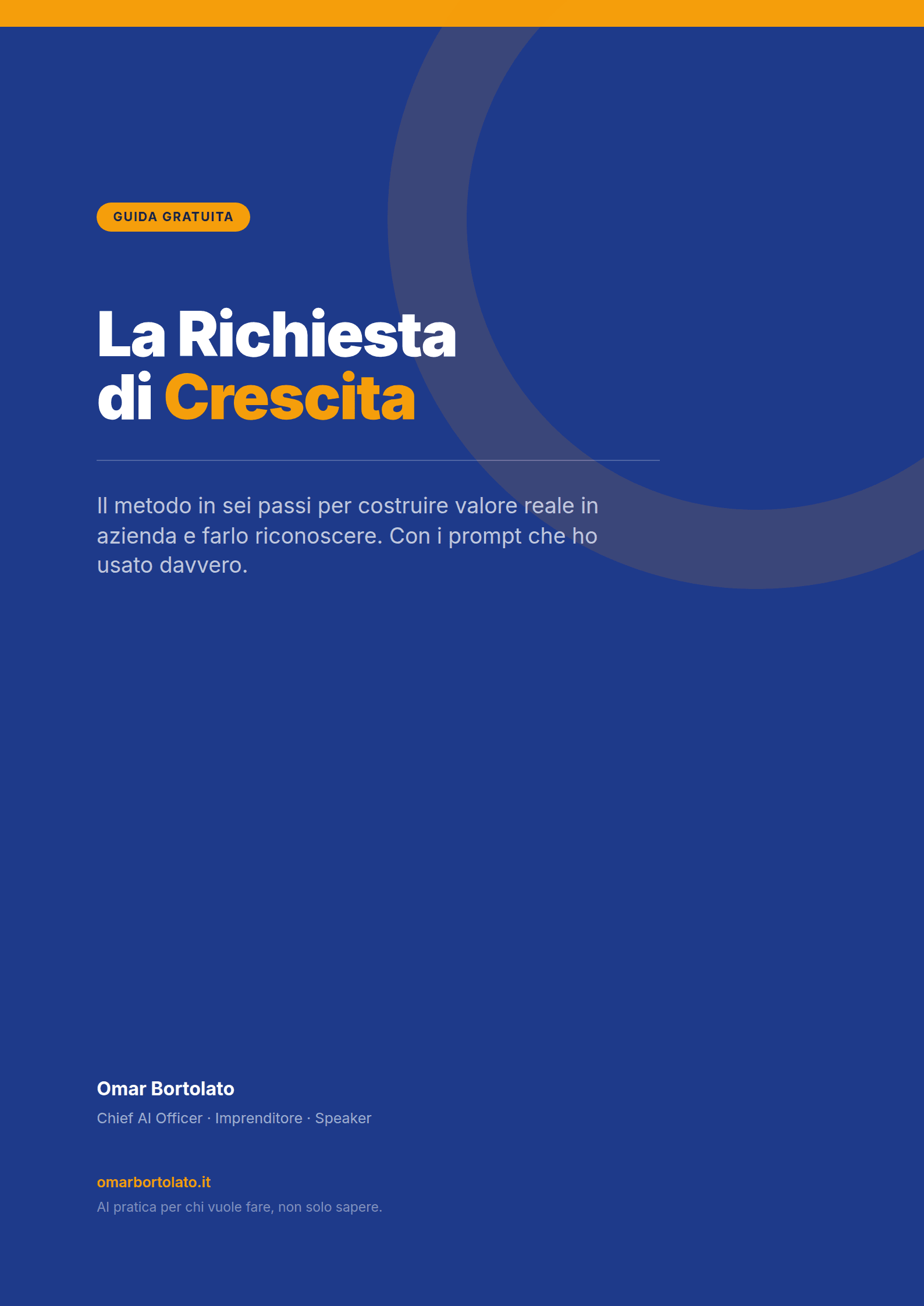 Copertina della guida La Richiesta di Crescita