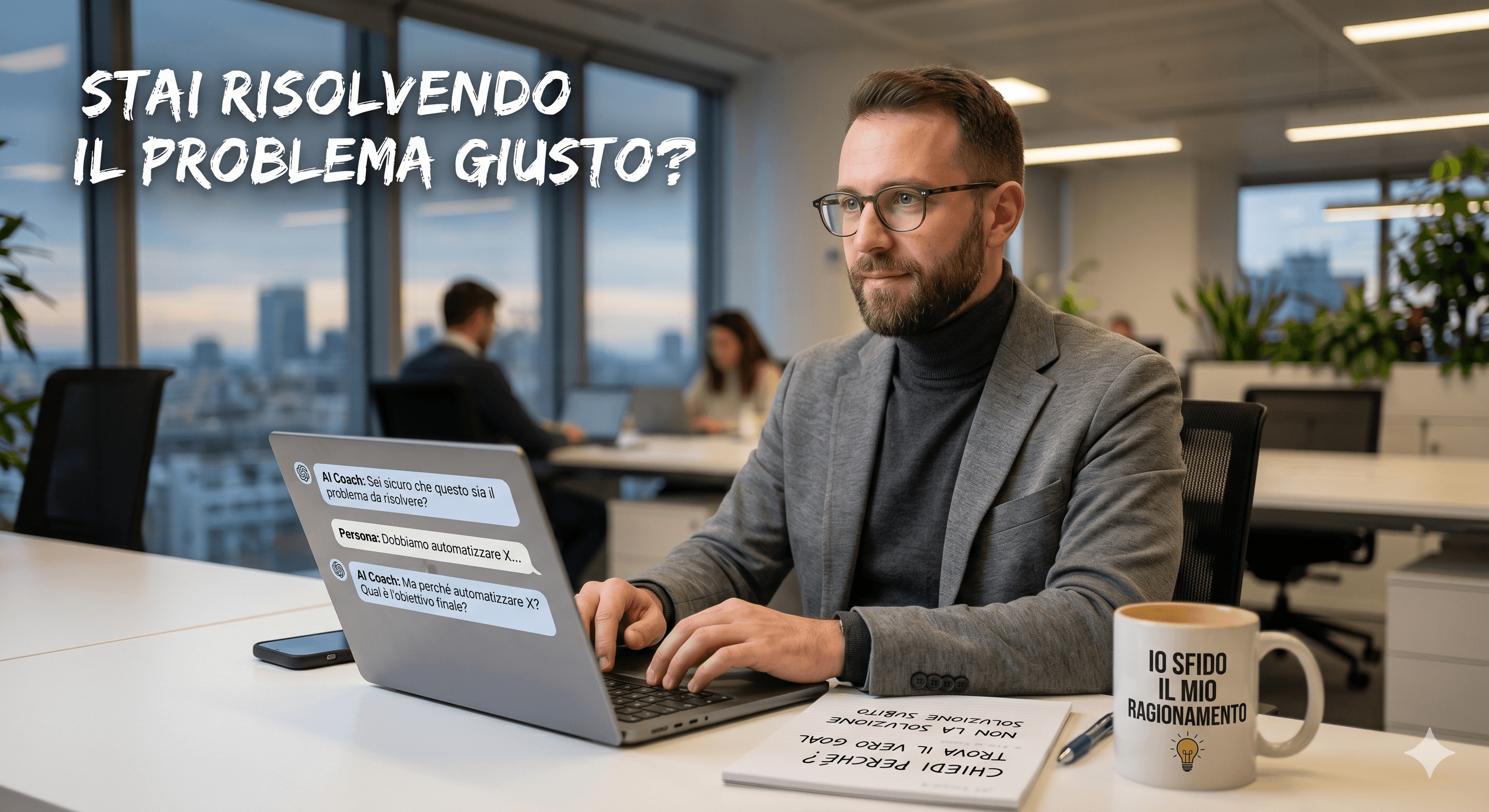 Stiamo costruendo cose bellissime per risolvere il problema sbagliato 😳